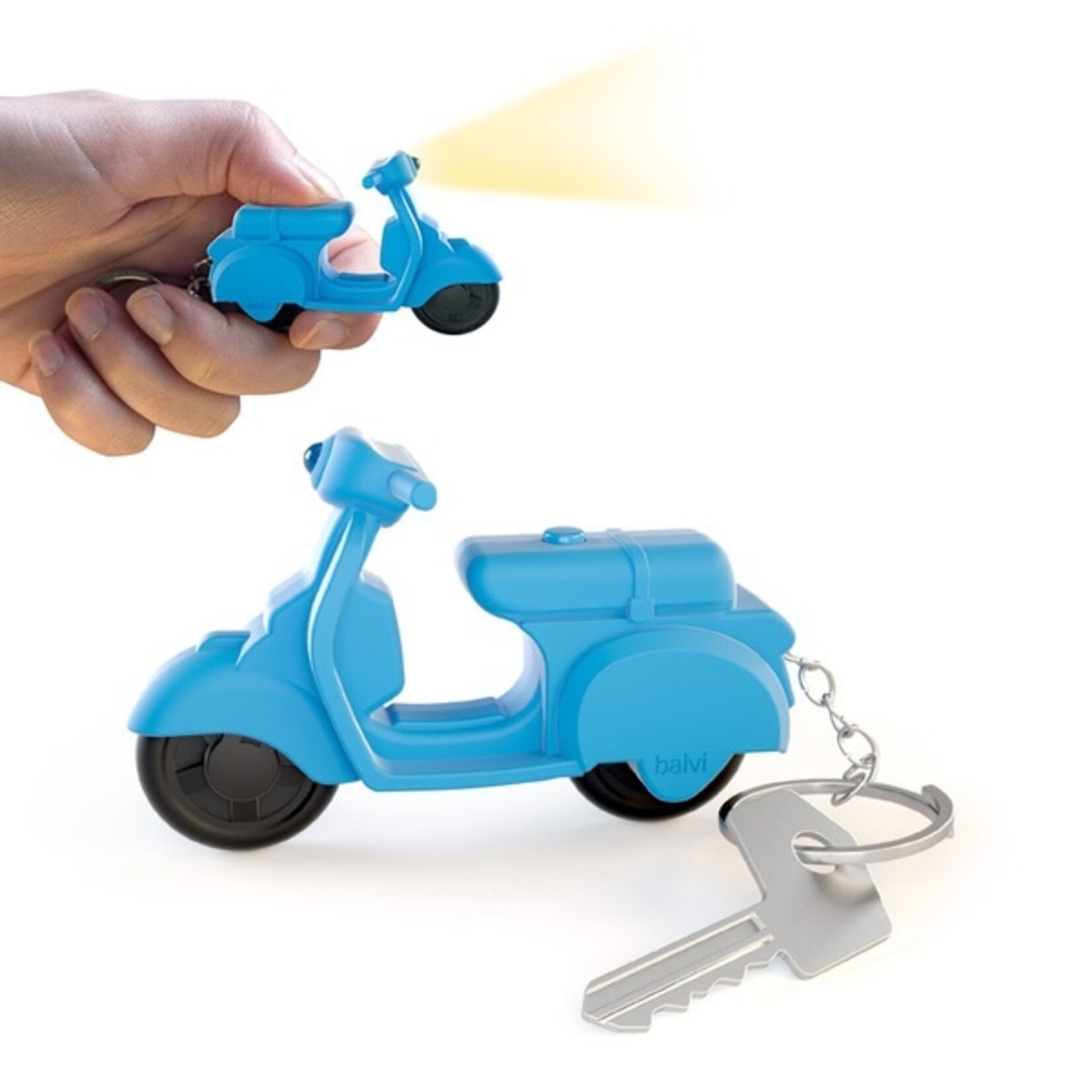 SIP Scooter Keychain with Light