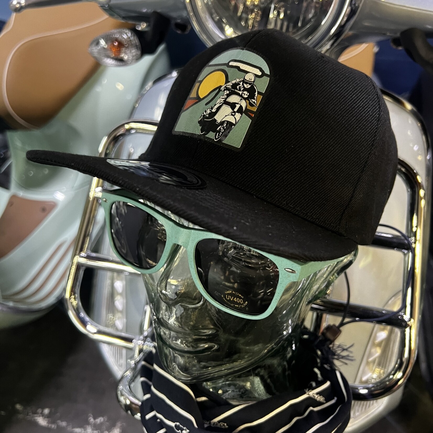 Vespa Portland Vespa Motorsport / Vespa Portland  "Hostile Takeover" Collaboration Hat