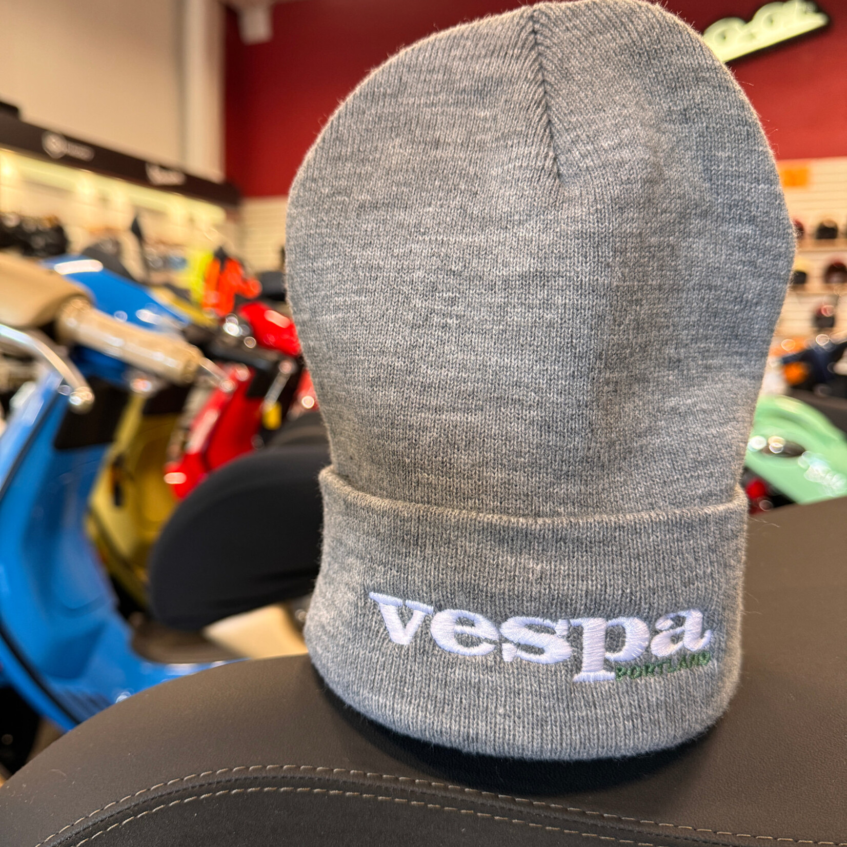 Vespa Portland Vespa Portland Beanie - Gray - One Size Fits All