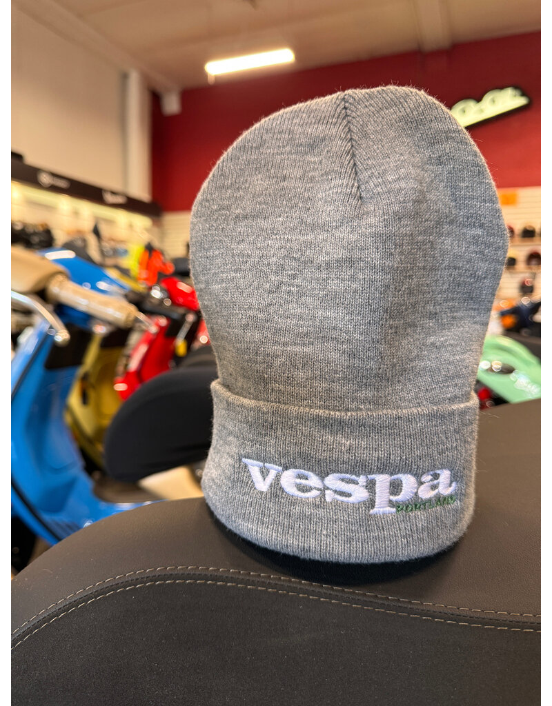 Vespa Portland Vespa Portland Beanie - Gray - One Size Fits All