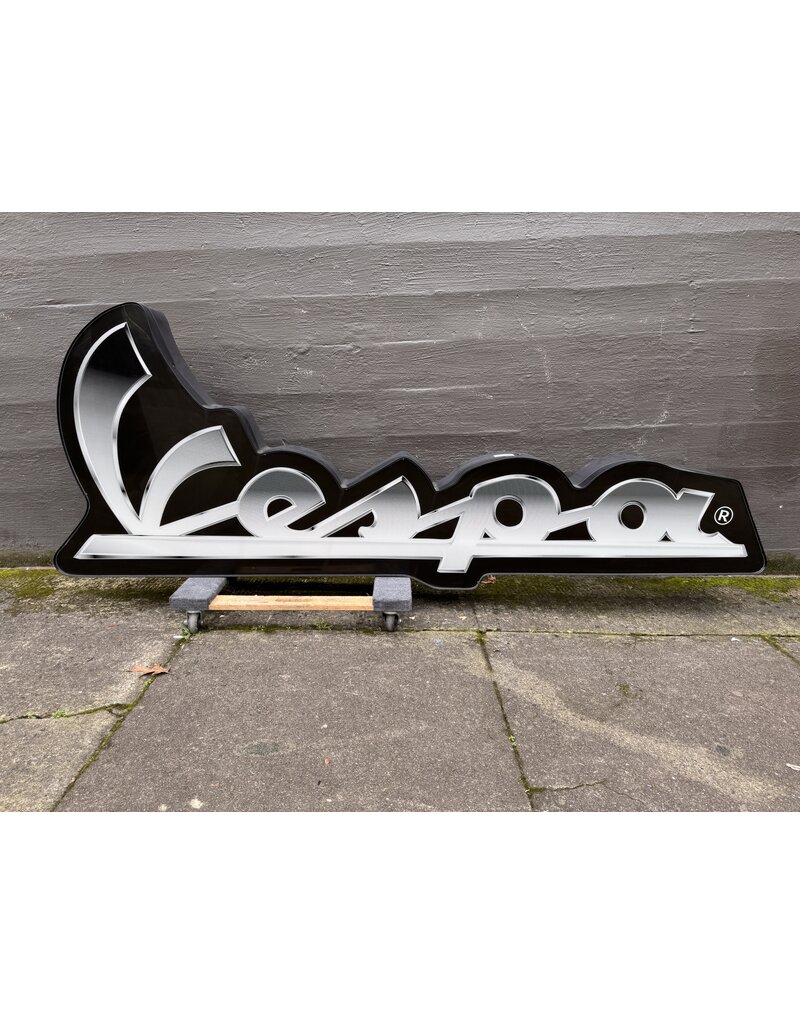 Illuminated Vespa Sign