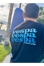 Vespa Portland Vespa Portland Shirt - Poolside Blue Cascade