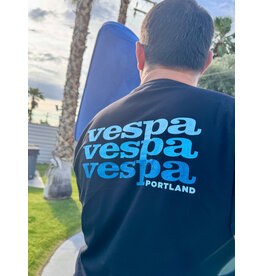 Vespa Portland Vespa Portland Shirt - Poolside Blue Cascade