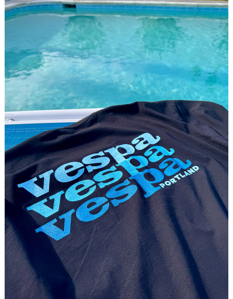 Vespa Portland Vespa Portland Shirt - Poolside Blue Cascade