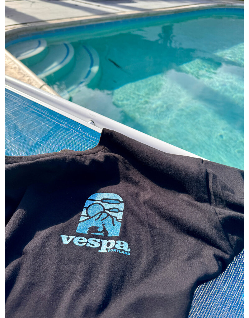 Vespa Portland Vespa Portland Shirt - Poolside Blue Cascade