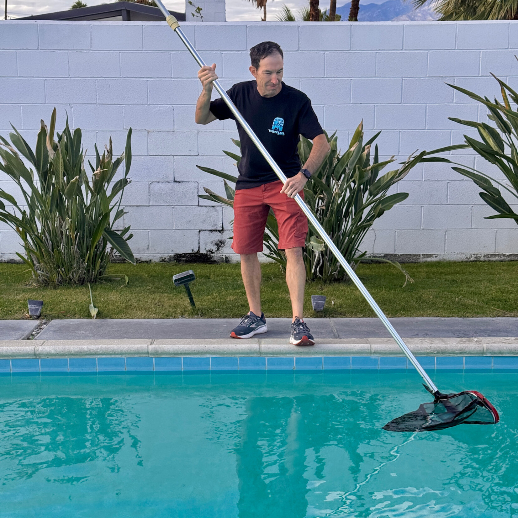Vespa Portland Vespa Portland Shirt - Poolside Blue Cascade