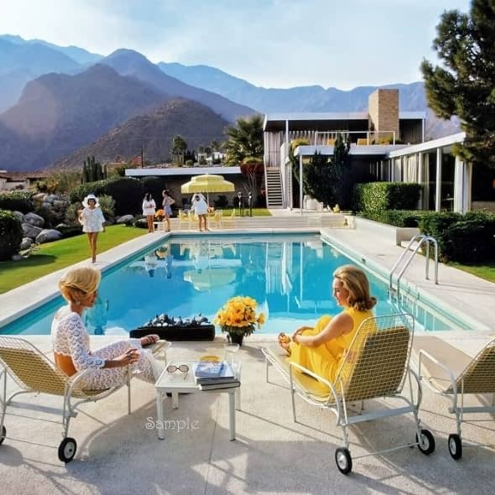 Vespa Portland Vespa Portland Shirt - Poolside Blue Cascade