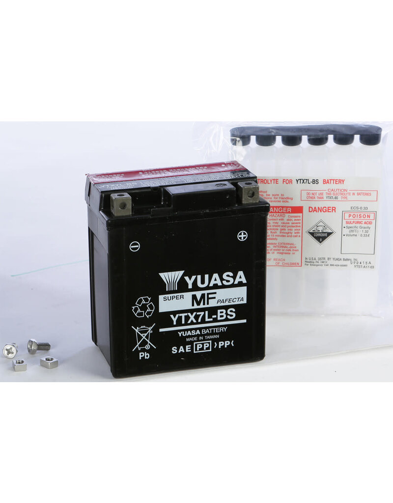 Battery - Yuasa - YTX7L-BS - Primavera / Sprint / Fly / Liberty