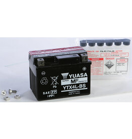 Battery - Yuasa YTX4L-BS - ET2 / Buddy 50 / Roughhouse 50