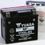 Battery - Yuasa - YTX5L-BS Vino 50 4T/People 50/ Zuma