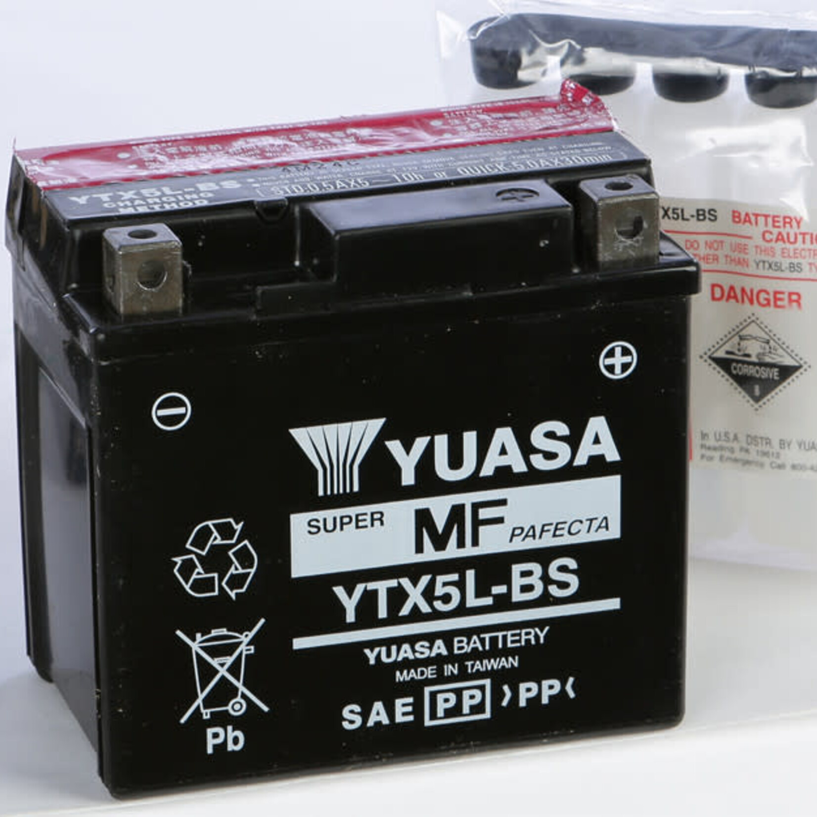 Battery - Yuasa - YTX5L-BS Vino 50 4T/People 50/ Zuma