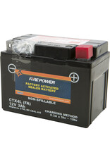 FIRE POWER Factory Activated Battery - Fire Power CTX4L/CT4L (Equivalent to YTX4L-BS)