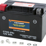 FIRE POWER Factory Activated Battery - Fire Power CTX9-BS (FA Equivalent to YTX9-BS)