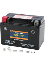 FIRE POWER Factory Activated Battery - Fire Power CTX9-BS (FA Equivalent to YTX9-BS)