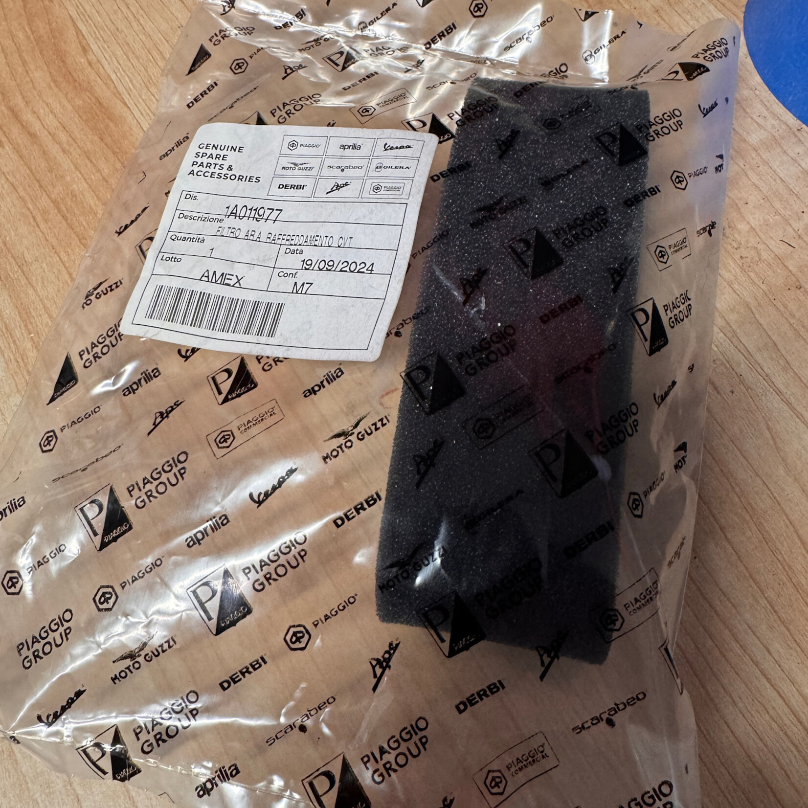 Piaggio Air Filter - Belt Cover - GTS / GTV / HPE / HPE2 - 2020+