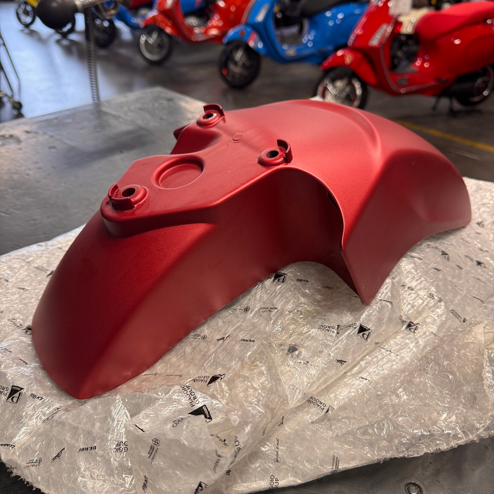Piaggio Front Mudguard - Piaggio Liberty Sport - Matte Red 888/A