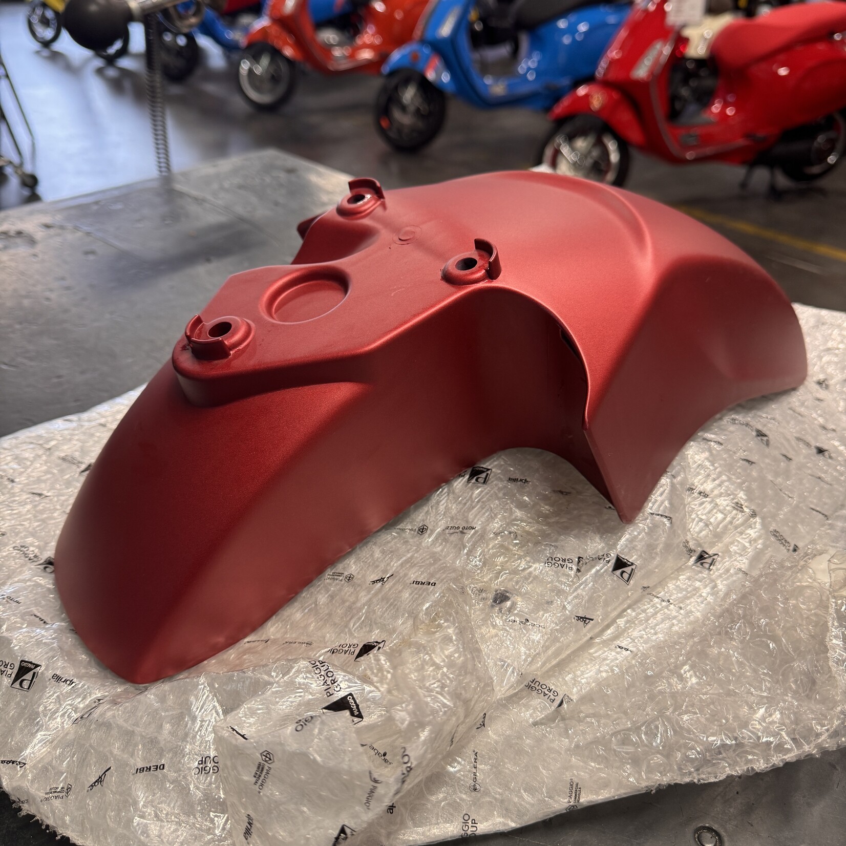 Piaggio Front Mudguard - Piaggio Liberty Sport - Matte Red 888/A