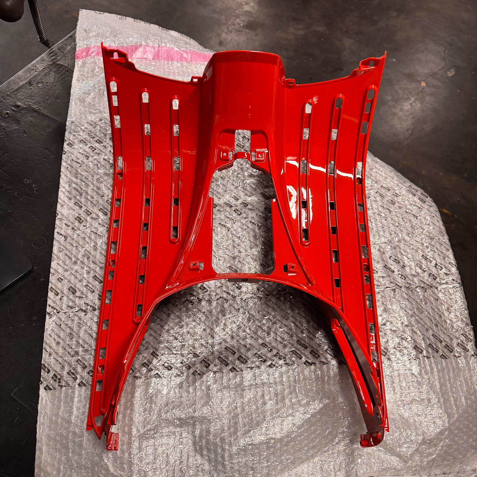 Painted Floorboard - GTS 300 - Arancio Impulsivo - A11 - Orange Brick [A11]