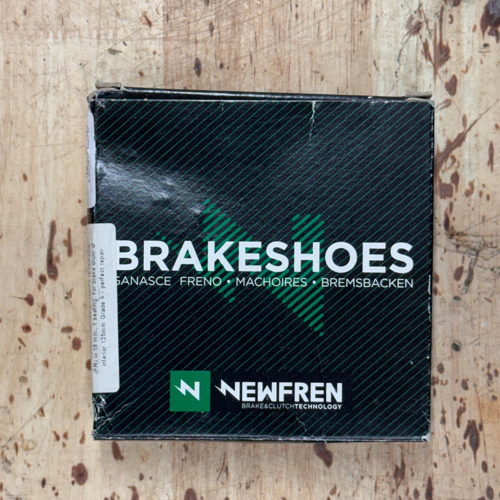 Brake Shoe - Vespa 8" 1 Post