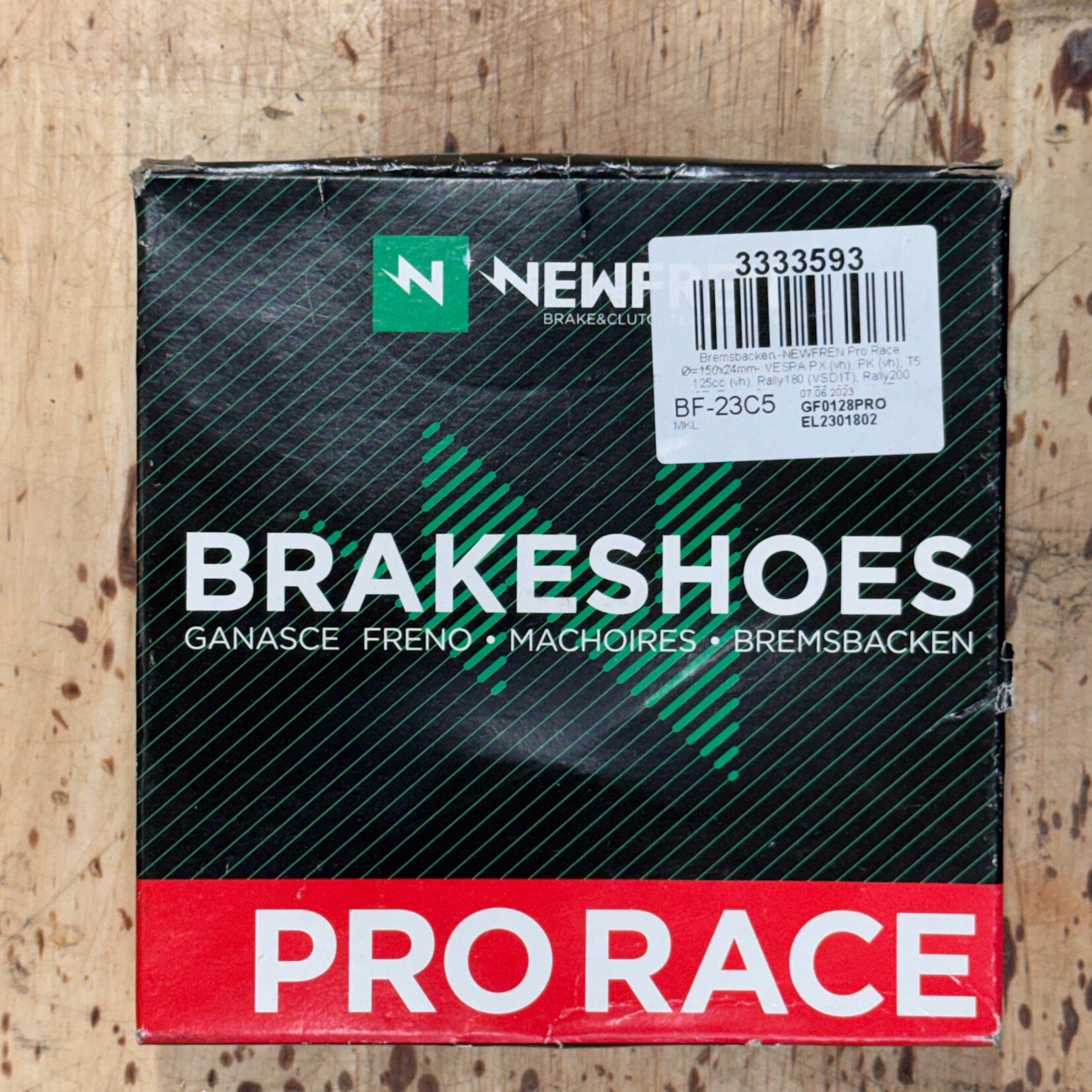 Brake Shoes - PX/Stella Rear - Newfren Pro