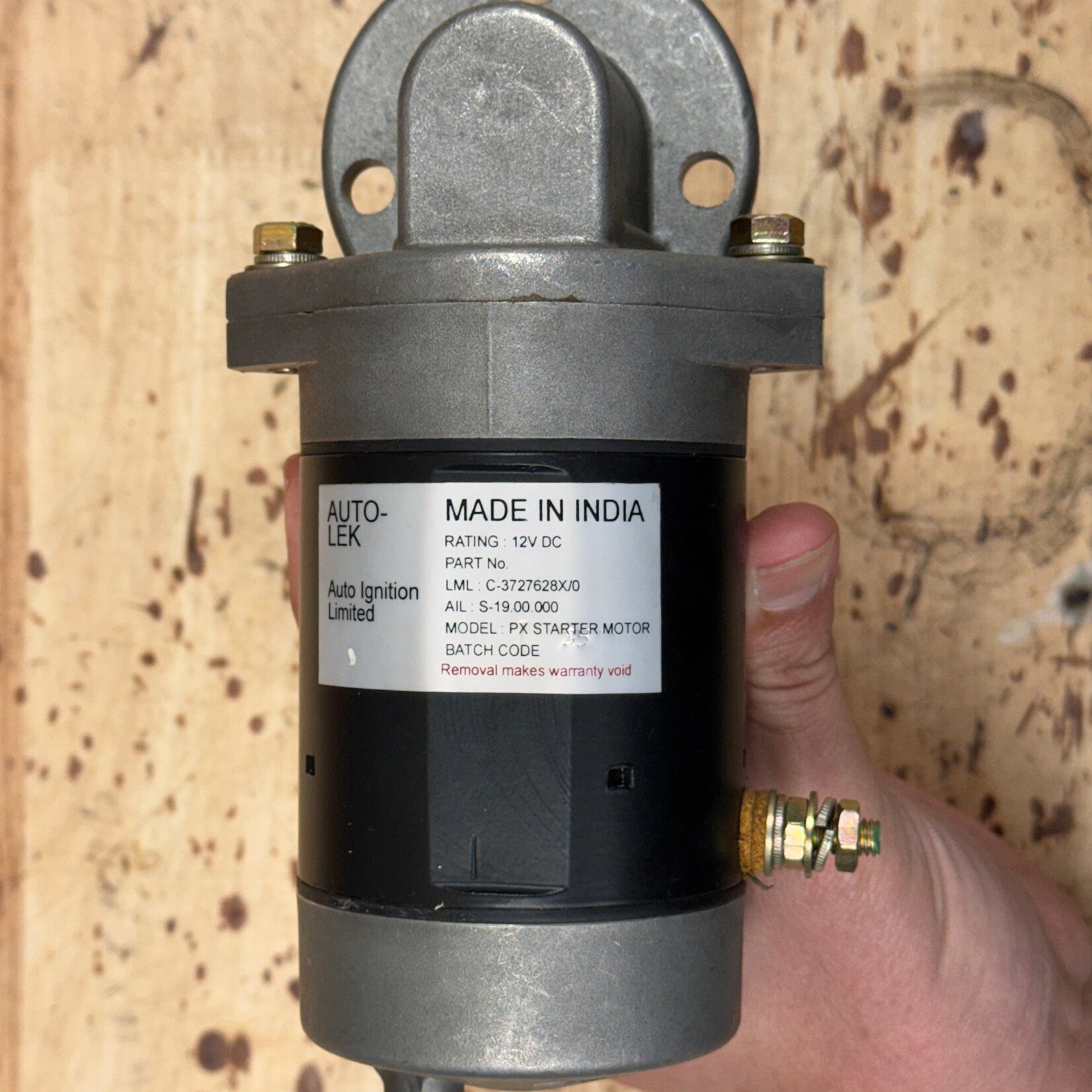 Starter Motor - Stella PX