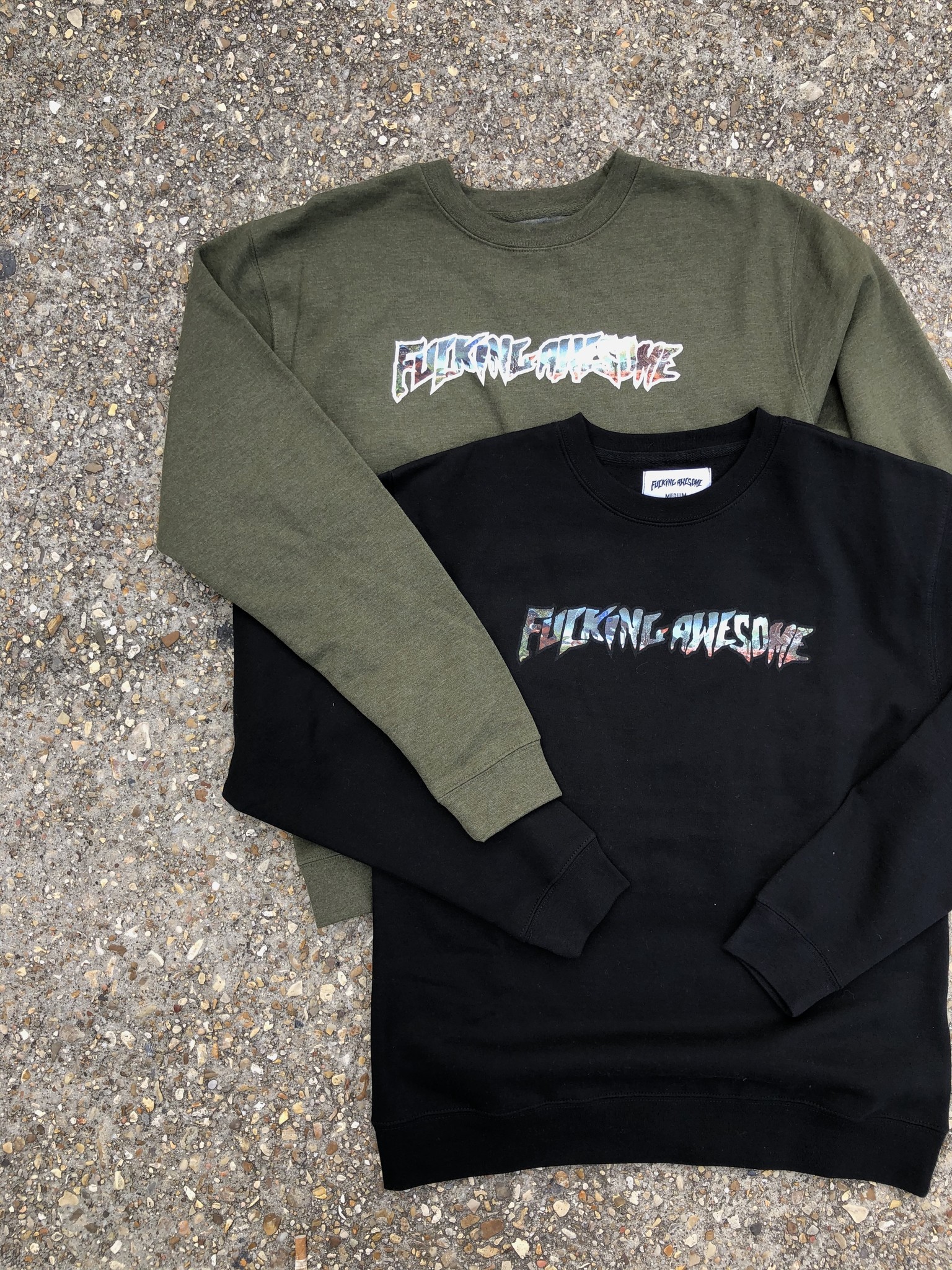 Fucking Awesome Extinction Crewneck Fucking Awesome Extinction Crewneck