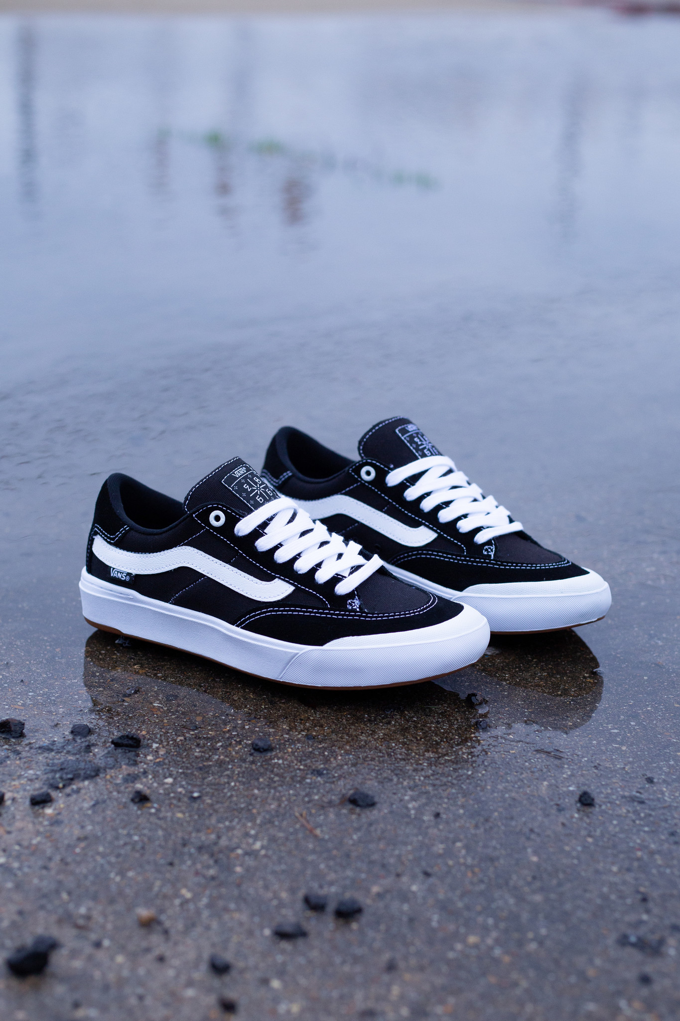 vans berle pro white