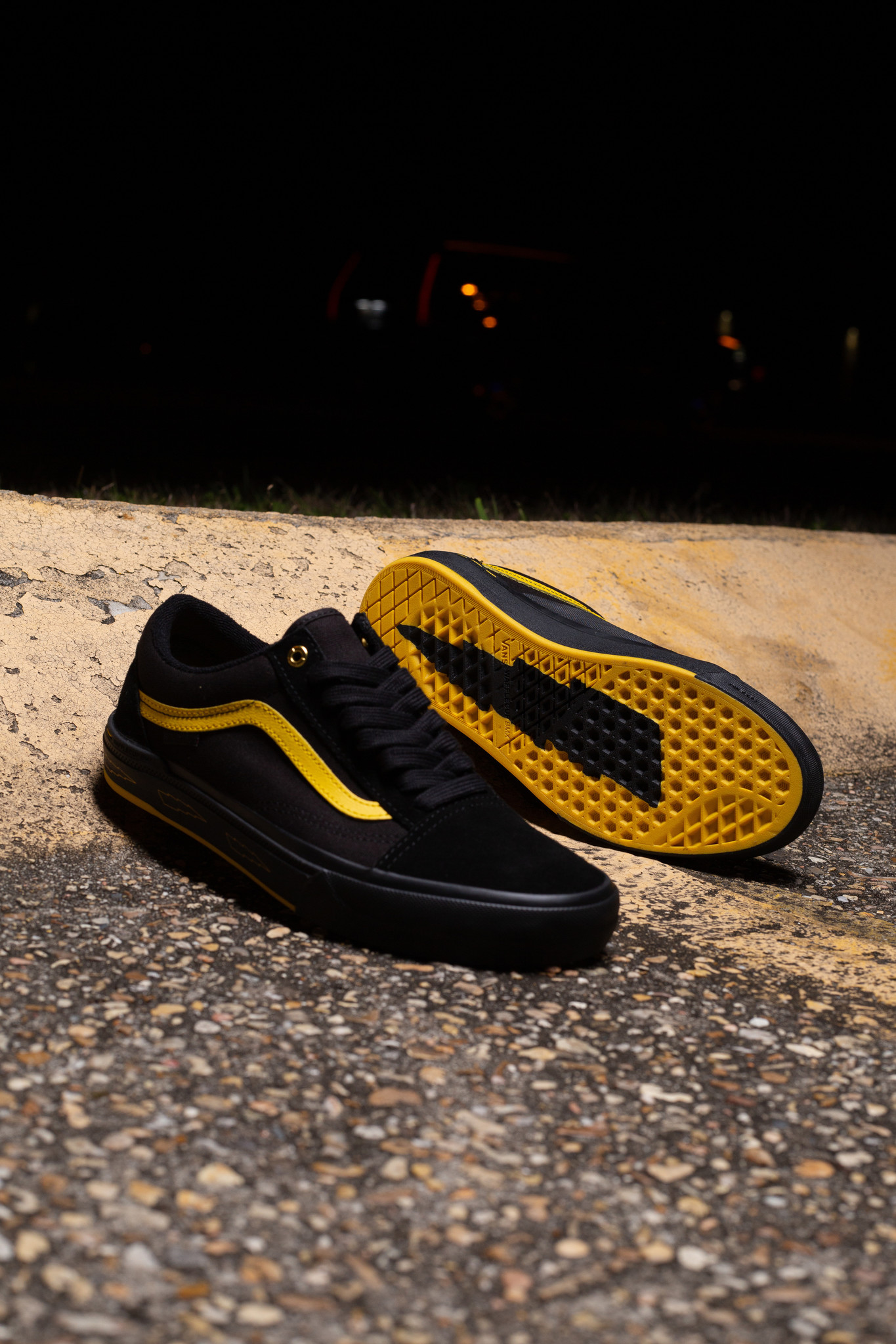 Vans x Larry Edgar Old Skool Pro BMX Black/Yellow Vans x Larry Edgar Old Skool Pro BMX Black/Yellow