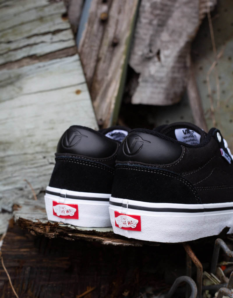 vans rowan pro black/white