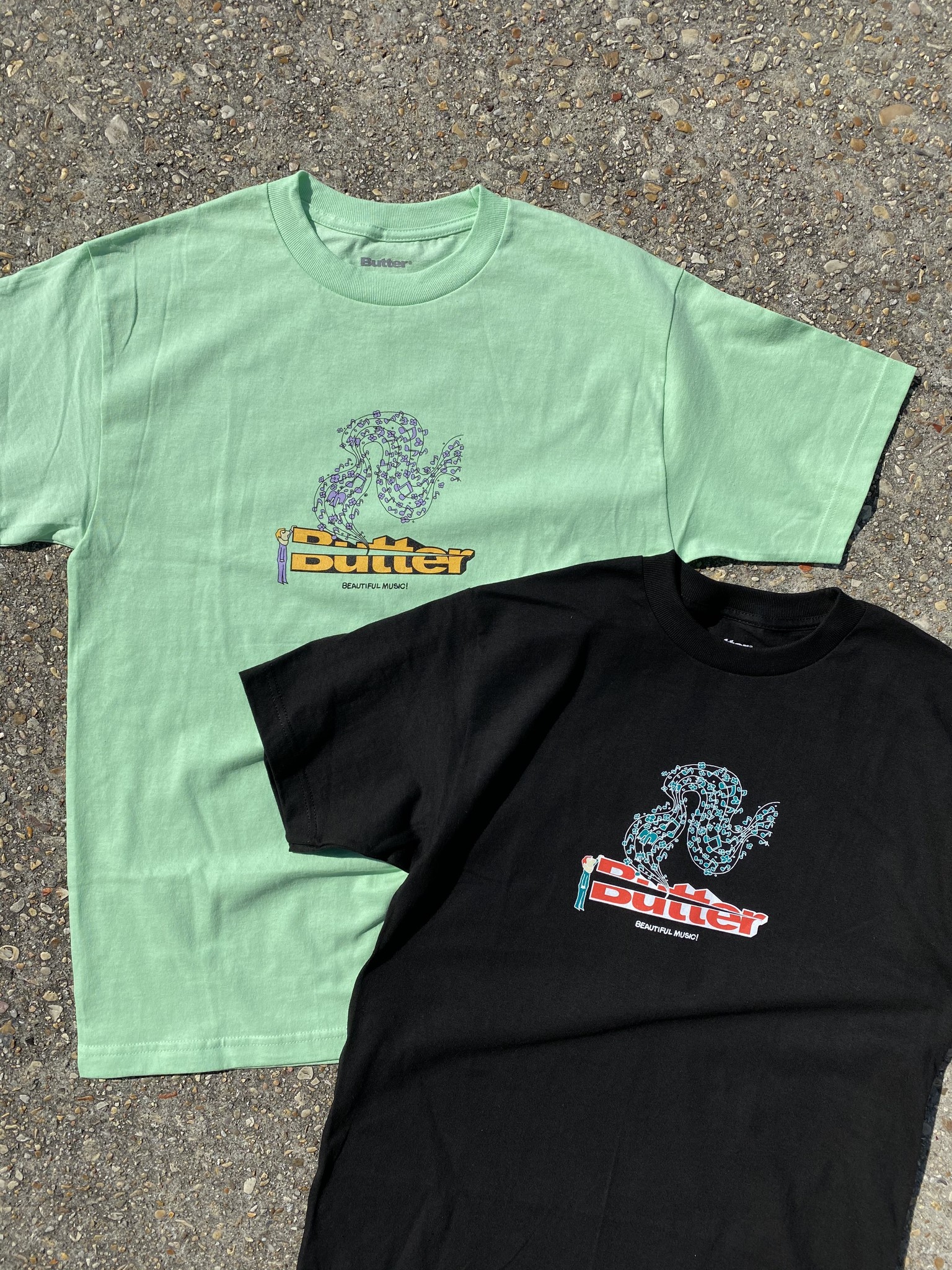 Butter Goods Beautiful Music Tee Butter Goods Beautiful Music Tee