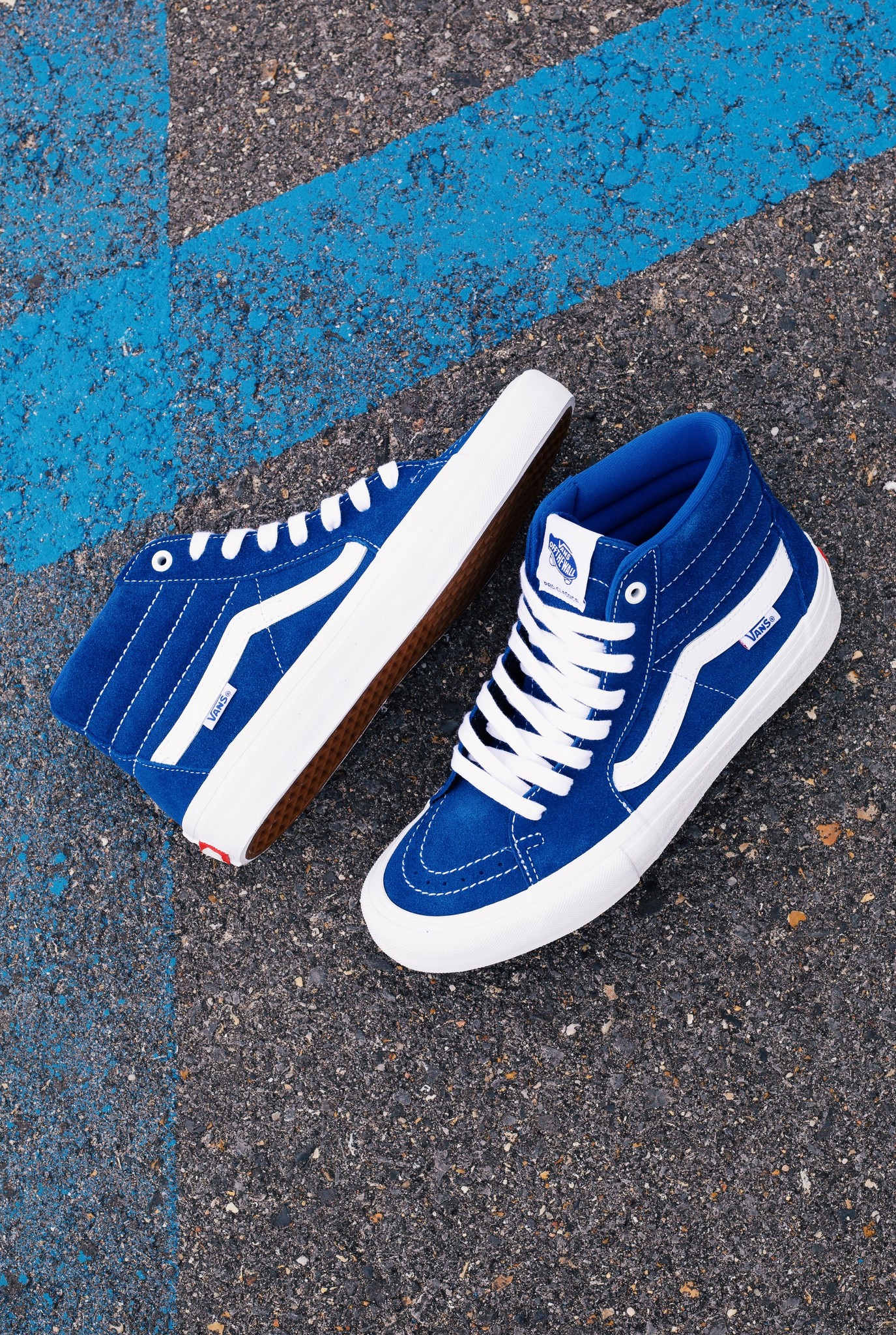 vans sk8 hi true blue