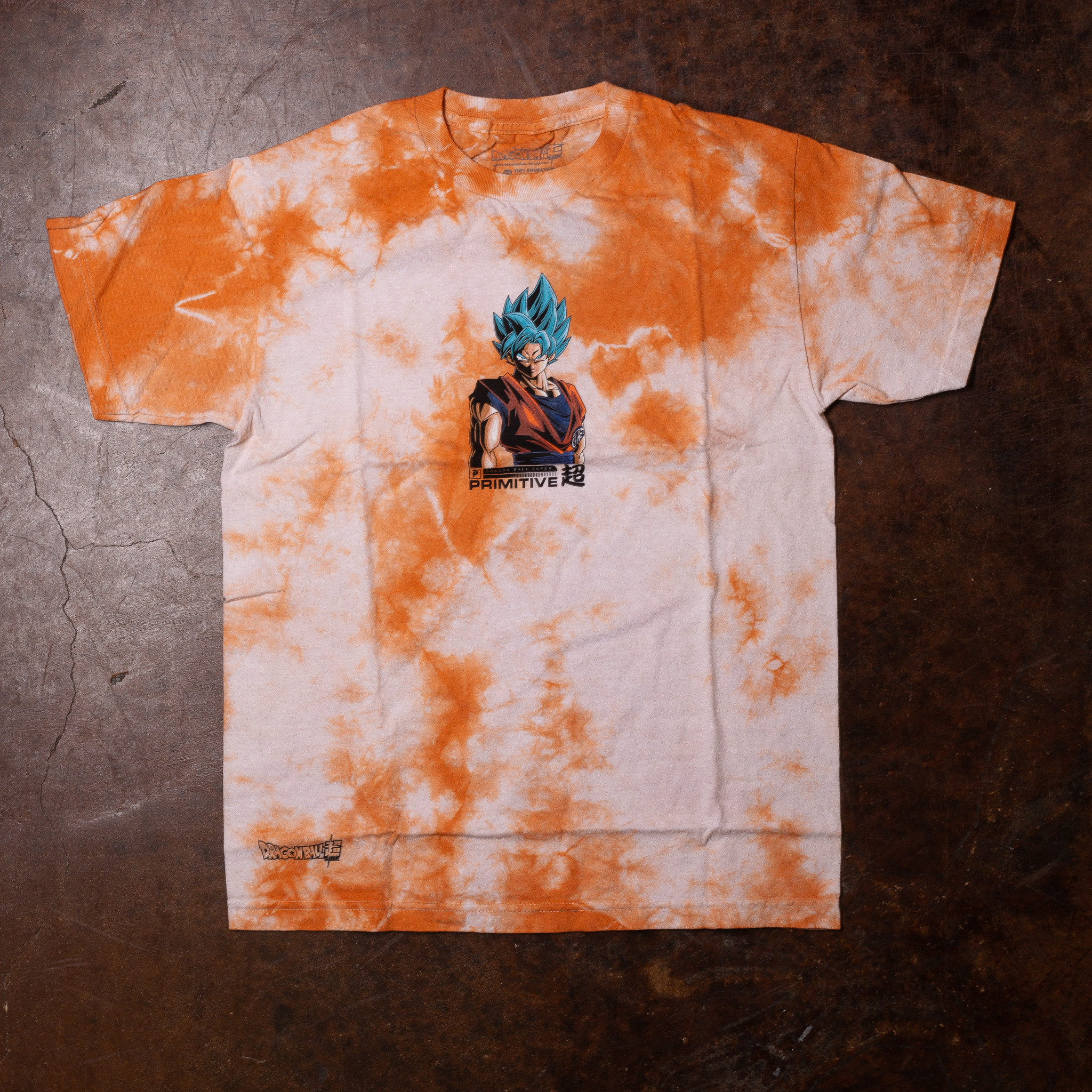 Primitive Shadow Goku washed tee Primitive Shadow Goku washed tee