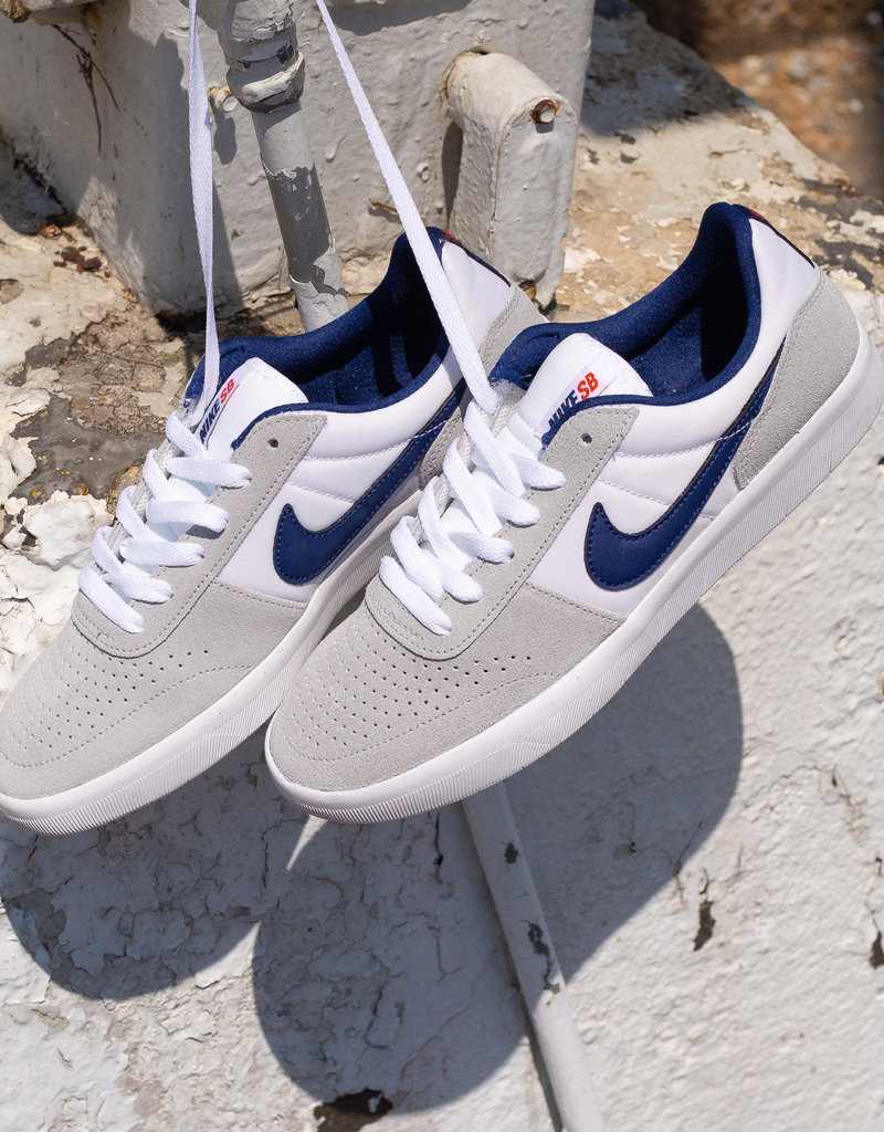 nike sb team classic shoes wolf grey blue void white
