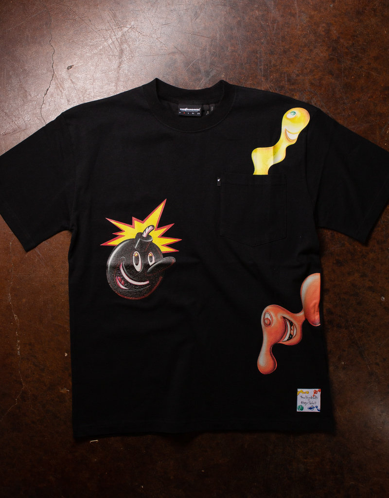 The Hundreds x Kenny Scharf Pocket Tee Black