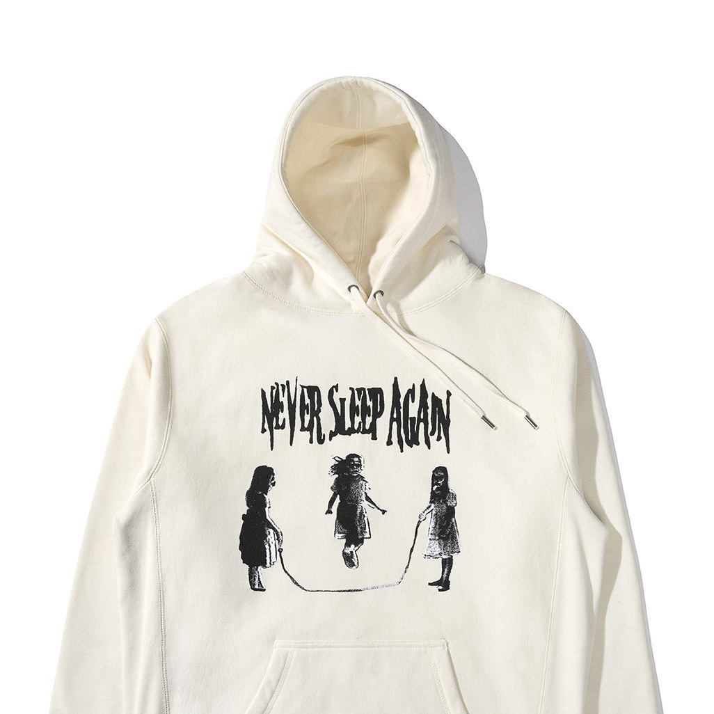 The Hundreds The Hundreds Kruger Hand Hooded Pullover Bone The Hundreds The Hundreds Kruger Hand Hooded Pullover Bone