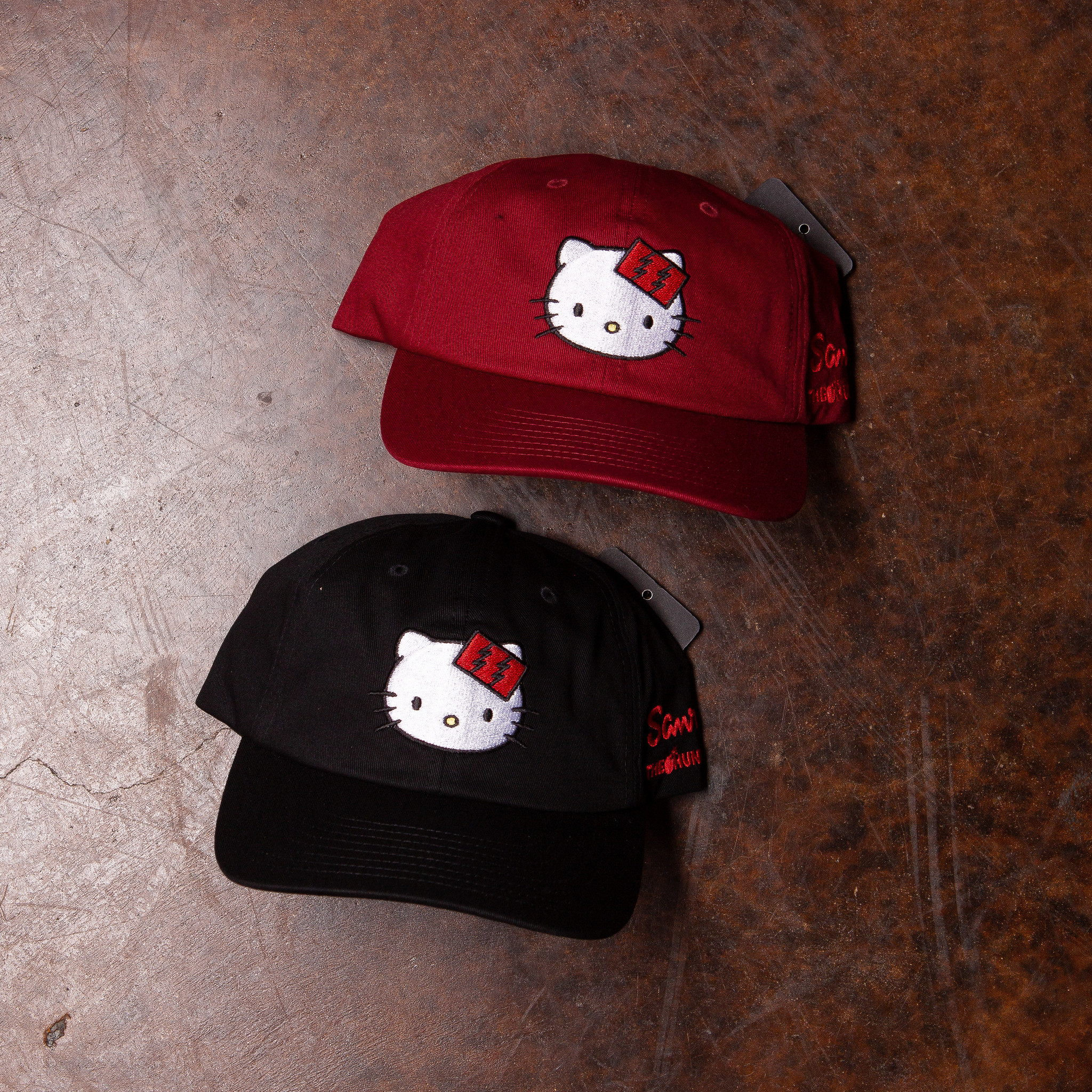 The Hundreds The Hundreds x Sanrio Hello Kitty Dad Hat The Hundreds The Hundreds x Sanrio Hello Kitty Dad Hat