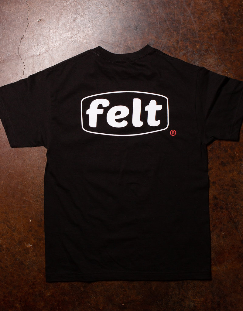 FELT Work Logo Tee Black