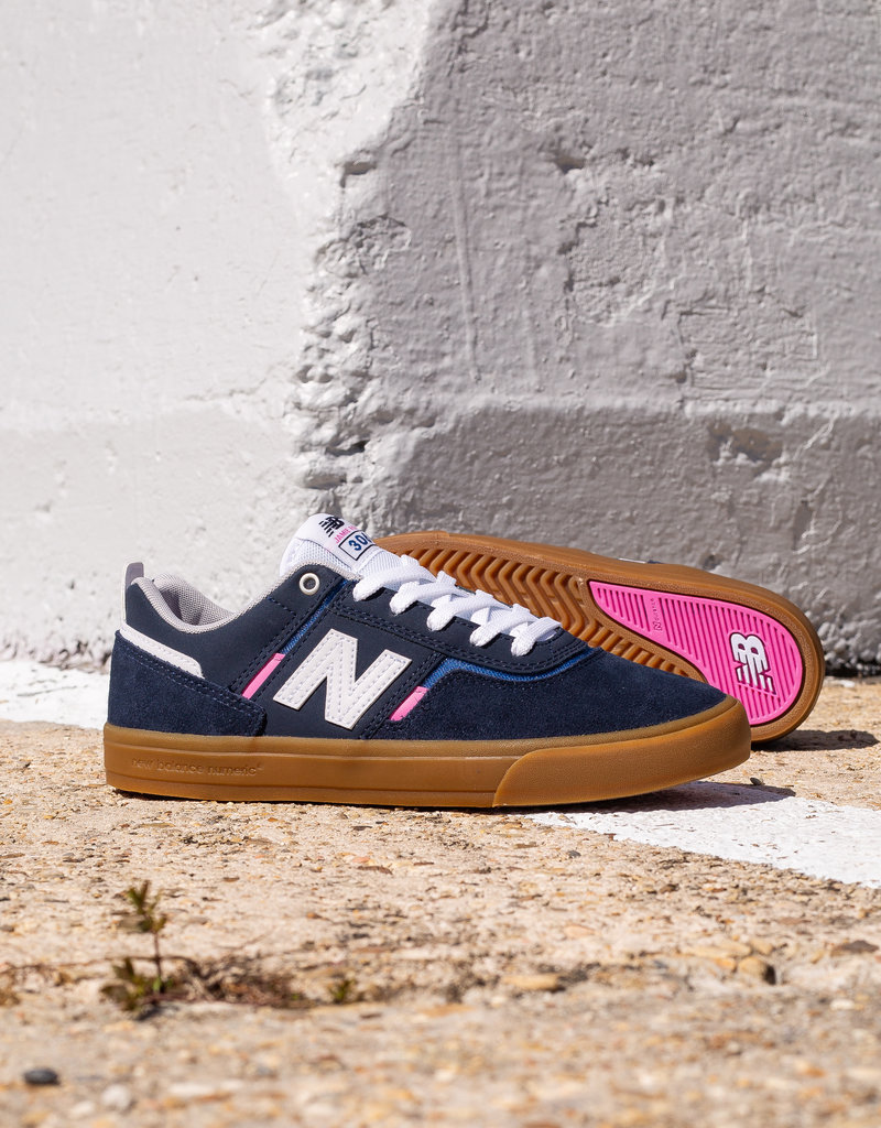 navy and pink new balance