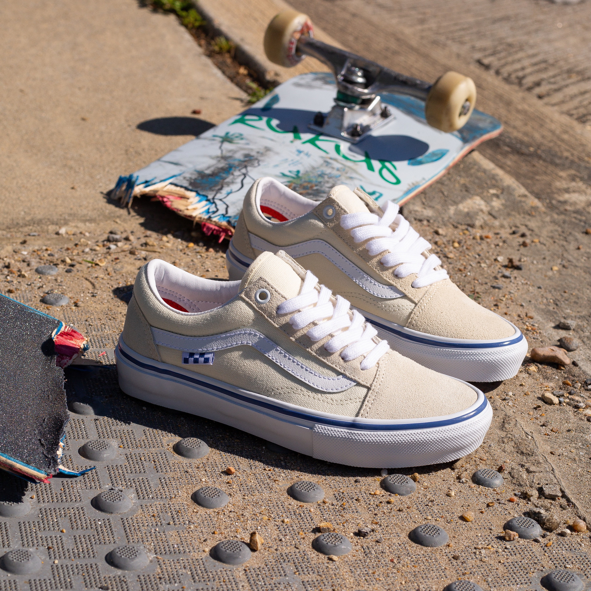 Vans Skate Old Skool Off White Vans Skate Old Skool Off White
