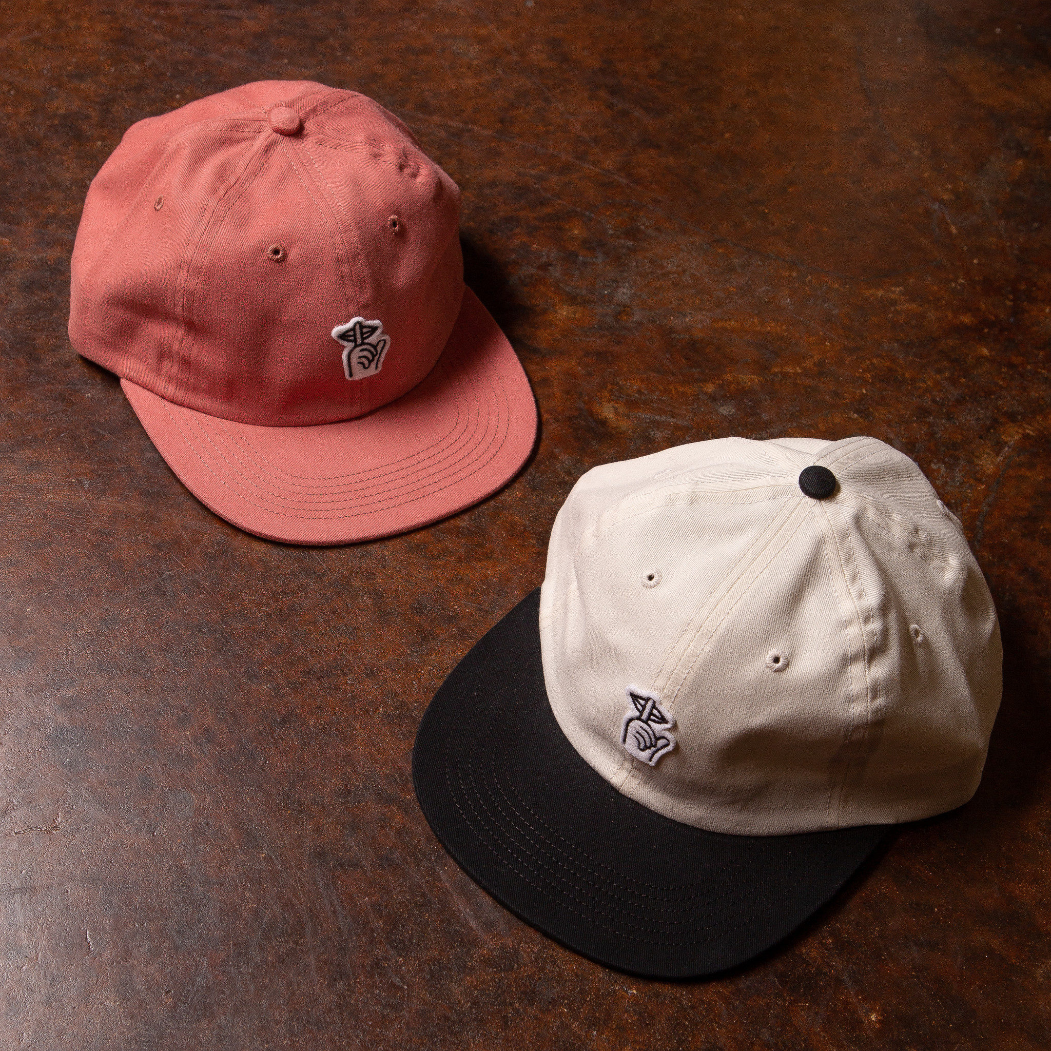 The Quiet Life Shh Felt Patch Polo Hat The Quiet Life Shh Felt Patch Polo Hat