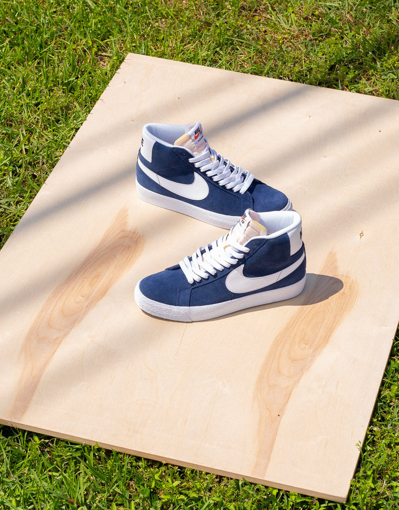 Nike SB Nike SB Blazer Mid Navy-White