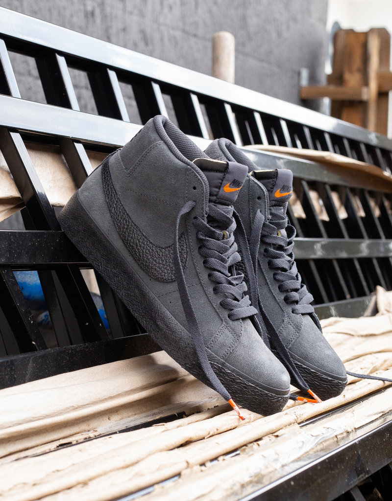 Nike SB Nike SB Blazer Mid DK Smoke Grey Orange Label