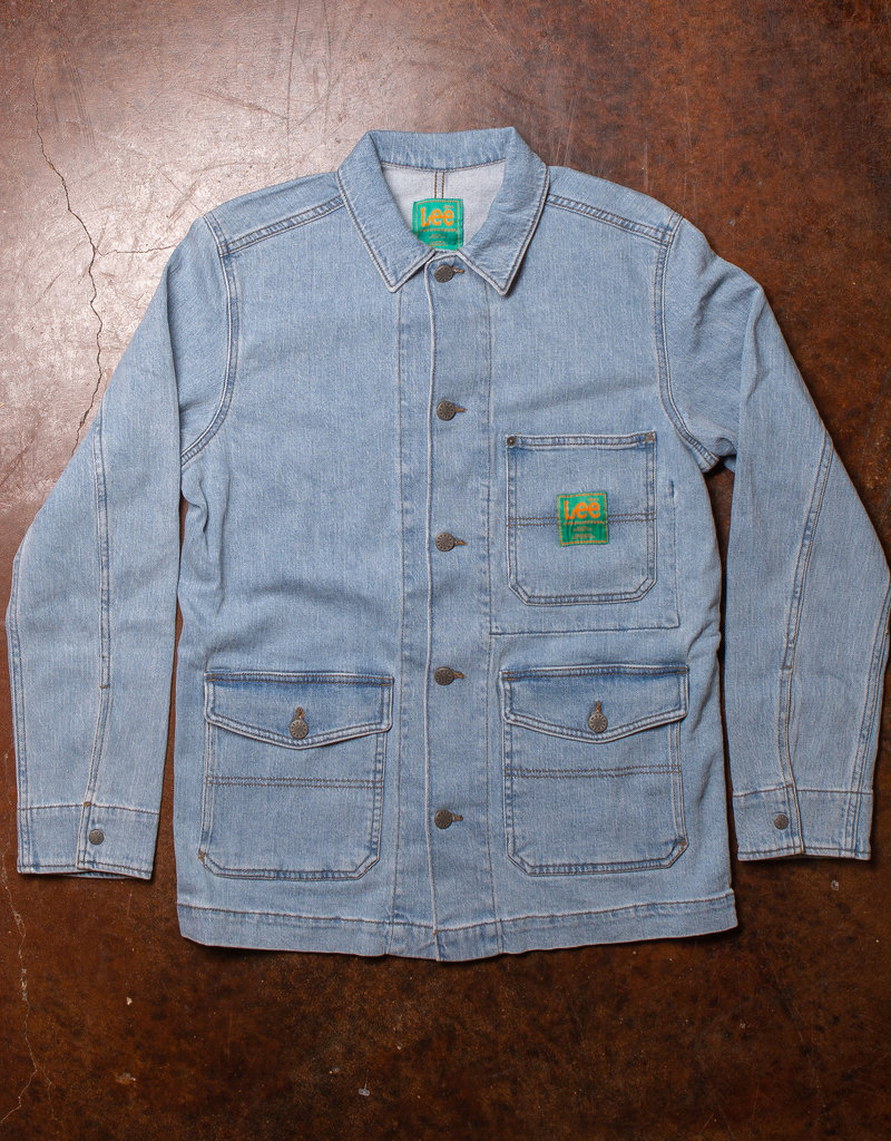 The Hundreds x Lee Jeans Chore Jacket Blue
