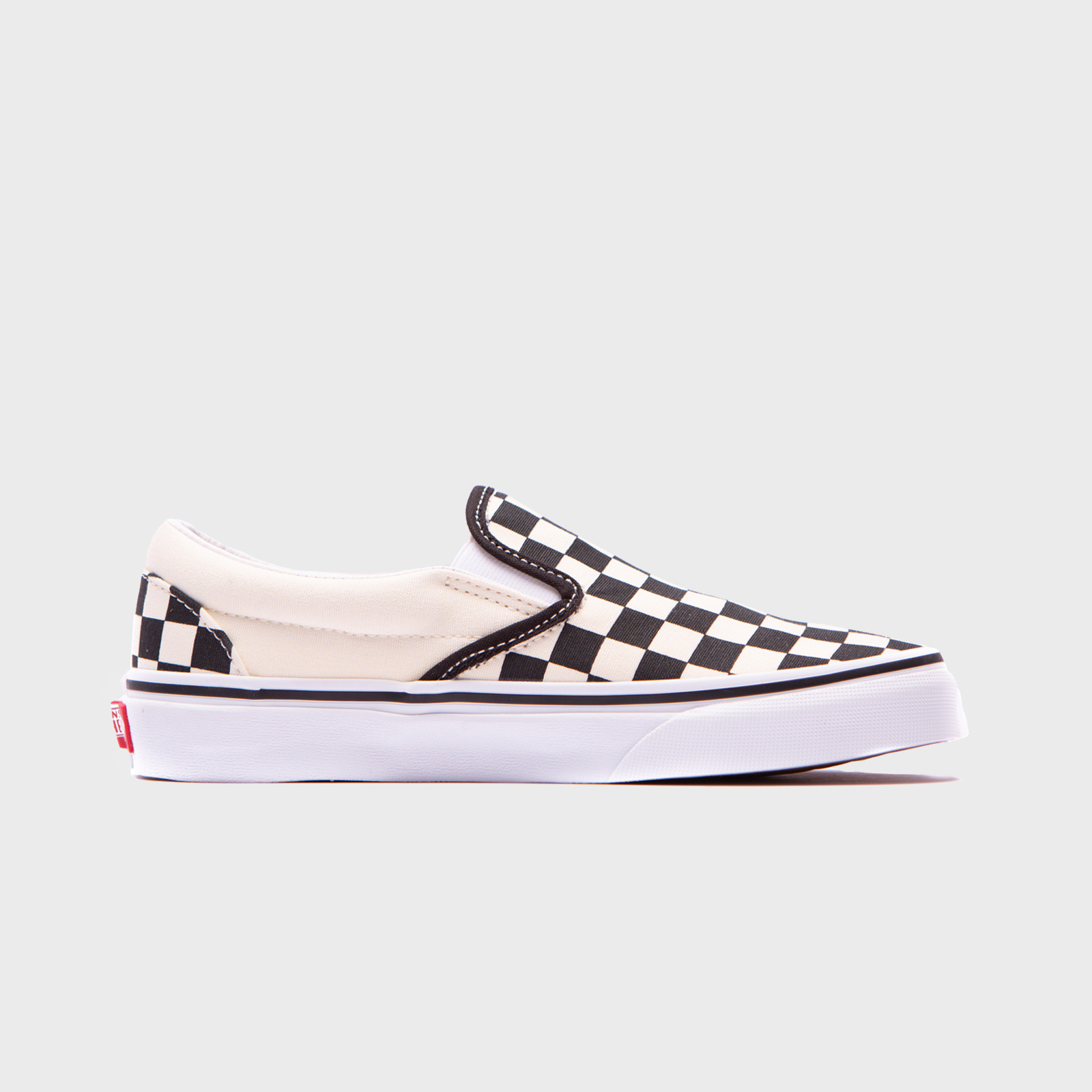 vans authentic checkerboard black white