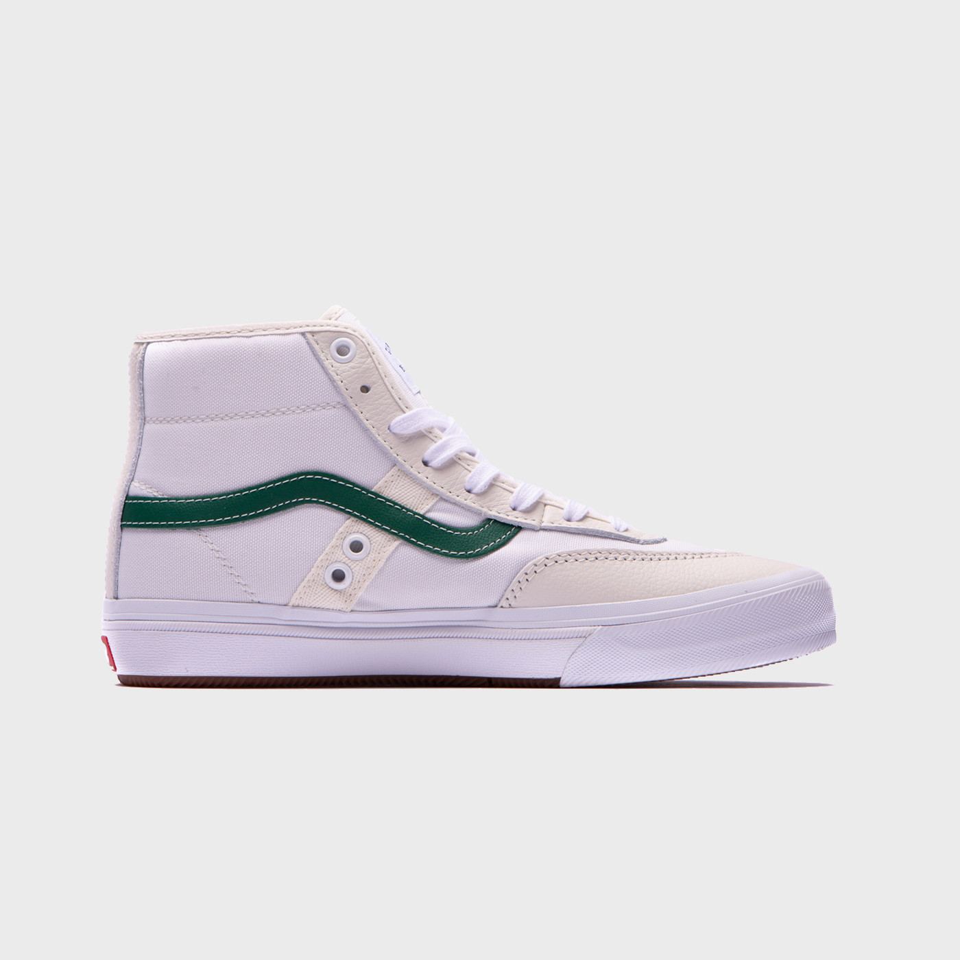 Vans Crocket High Marshmallow/Green - RUKUS