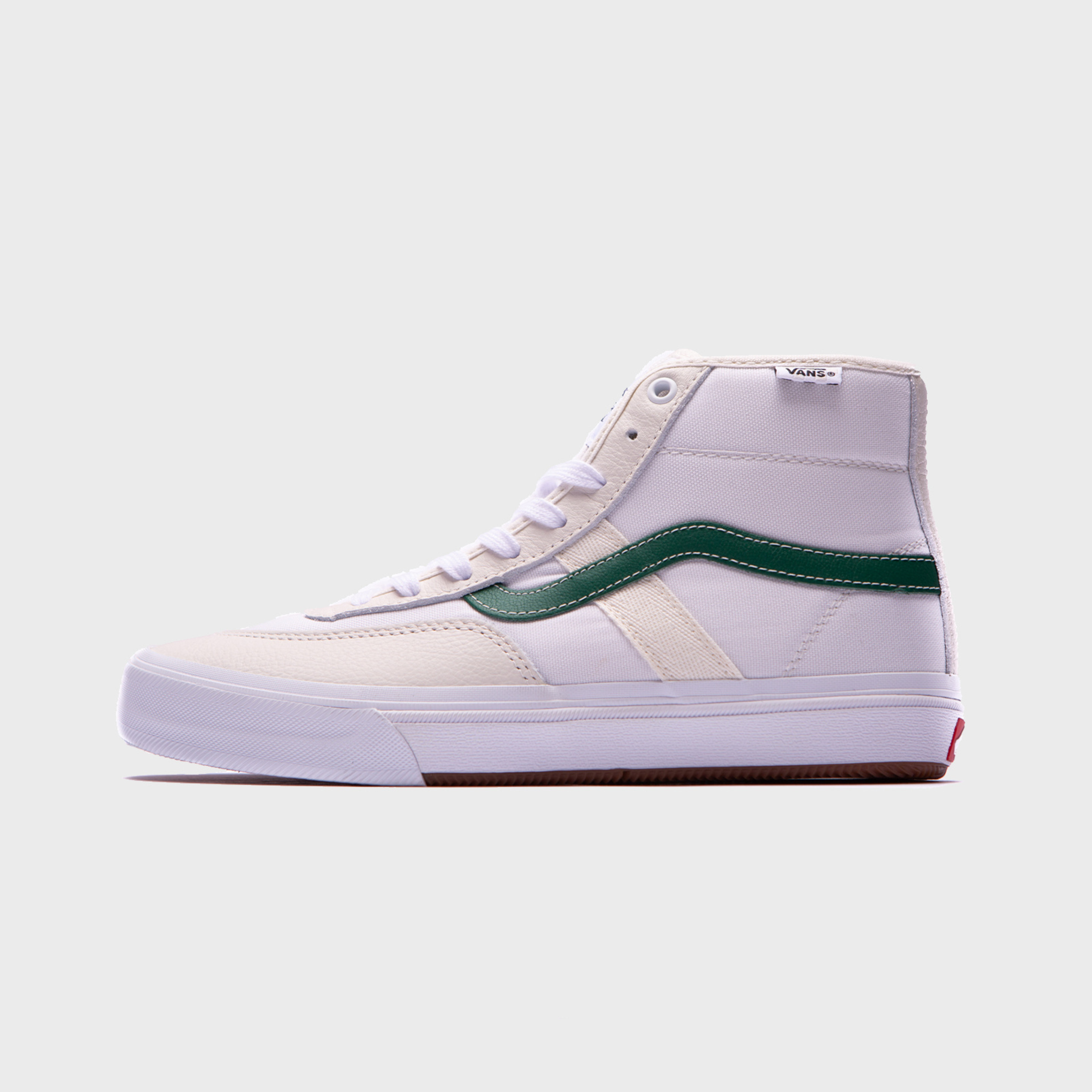 Vans Crocket High Marshmallow/Green - RUKUS