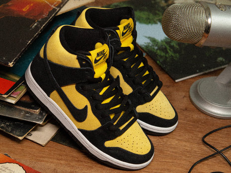 Nike SB Dunk High 'Reverse Goldenrod'