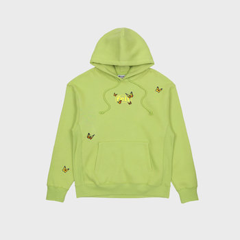 FELT Butterfly Embroidered Hoodie sage