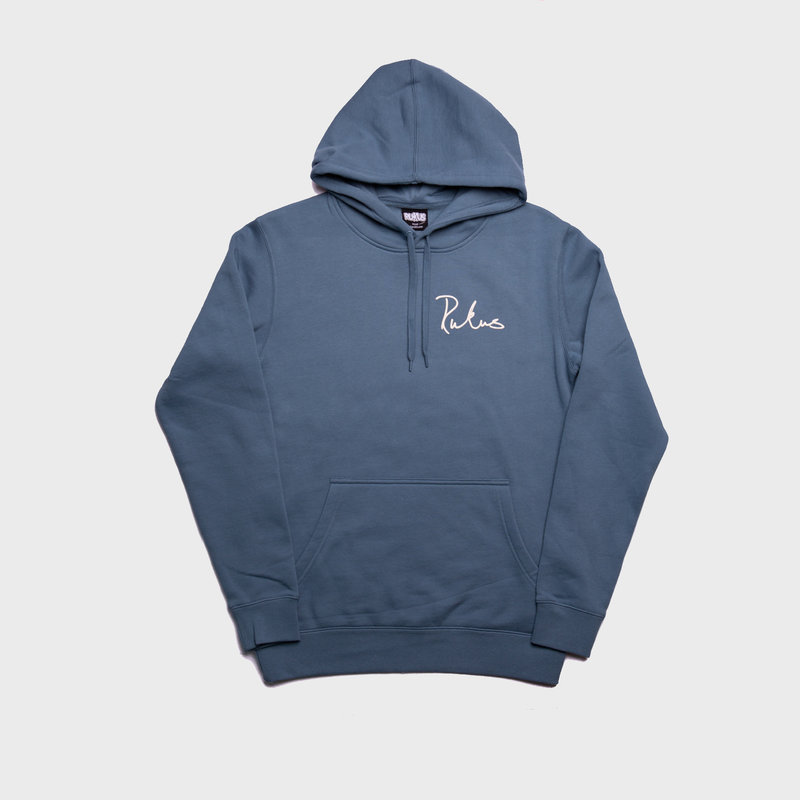 Rukus Rukus Faces Hoodie Slate Blue