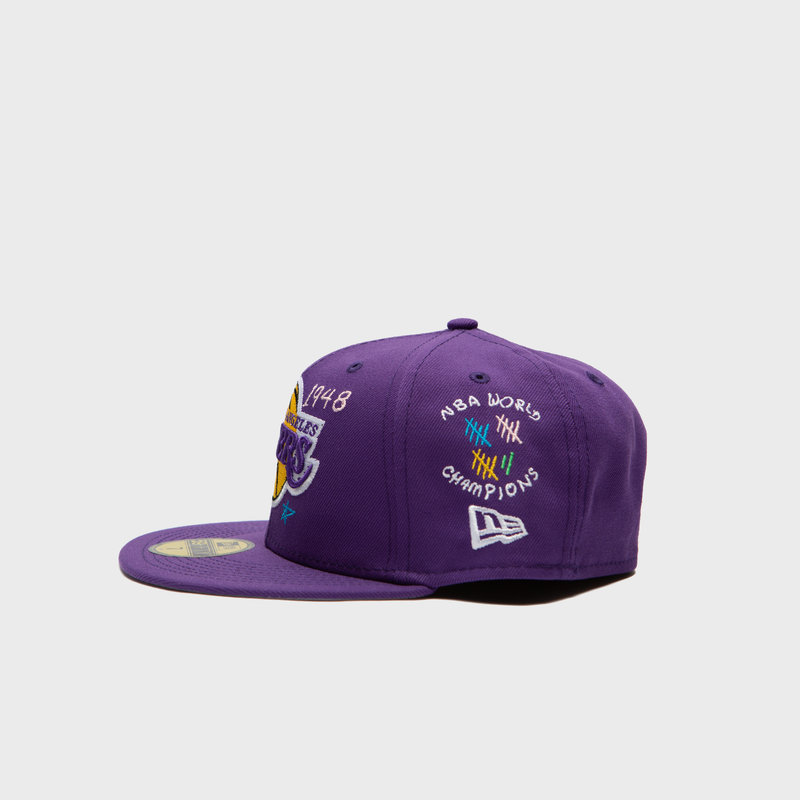 New Era New Era Los Angeles Lakers Scribble Purple